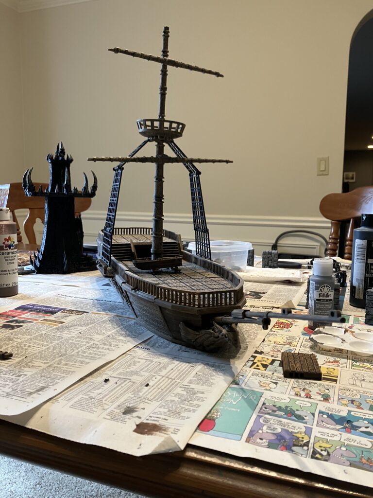 Dungeon Terrain Ship